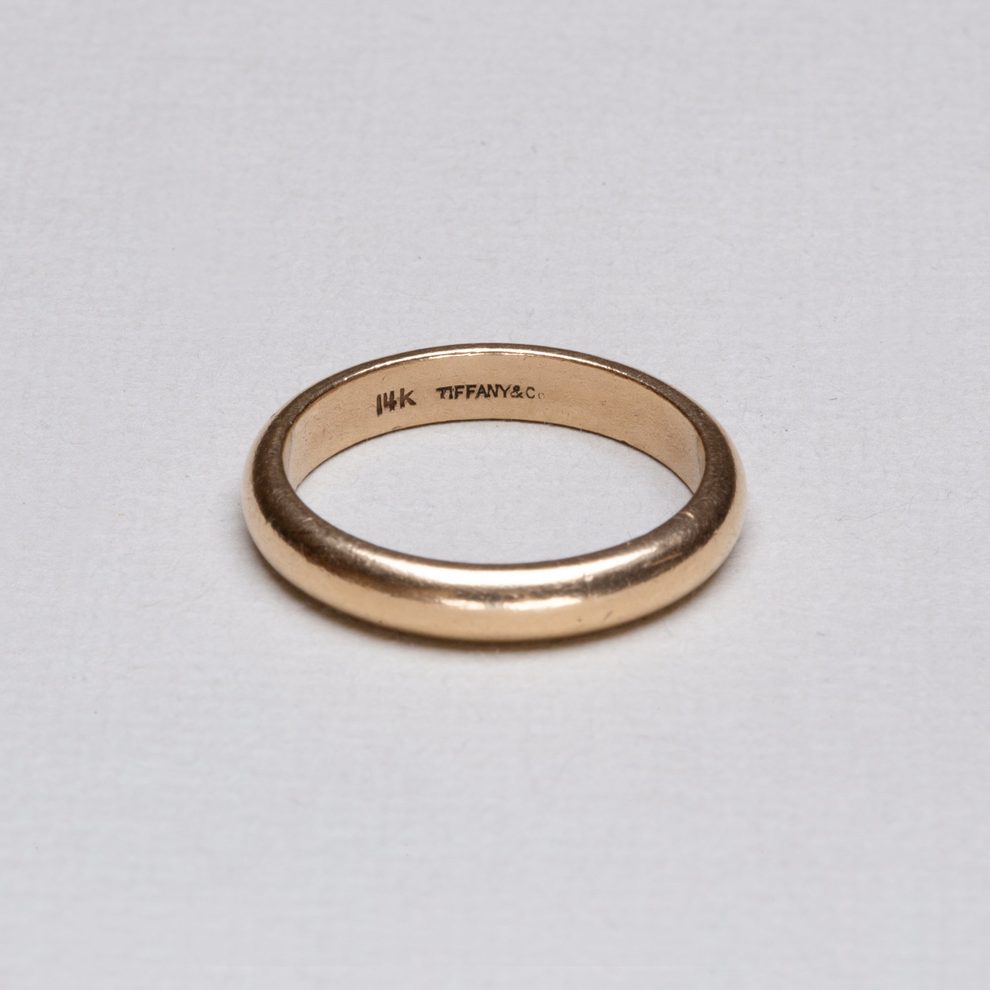 Vintage Tiffany 14ct Gold Wedding Band Ring
