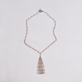 Vintage Links Sterling Silver Tassel Necklace