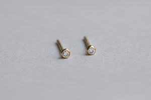 sparkly diamond blob earrings, also available at feltlondon.com