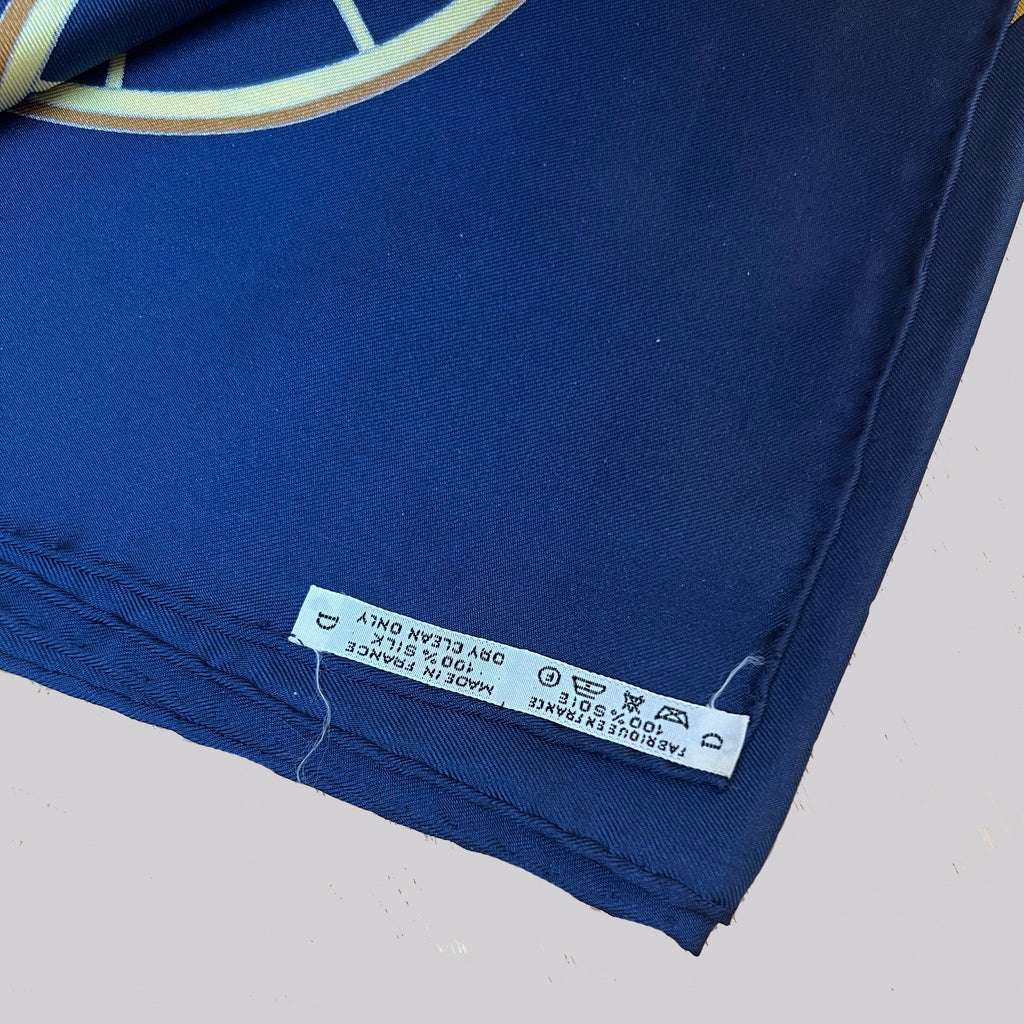 Vintage Hermes Silk Scarf "Springs" no.1