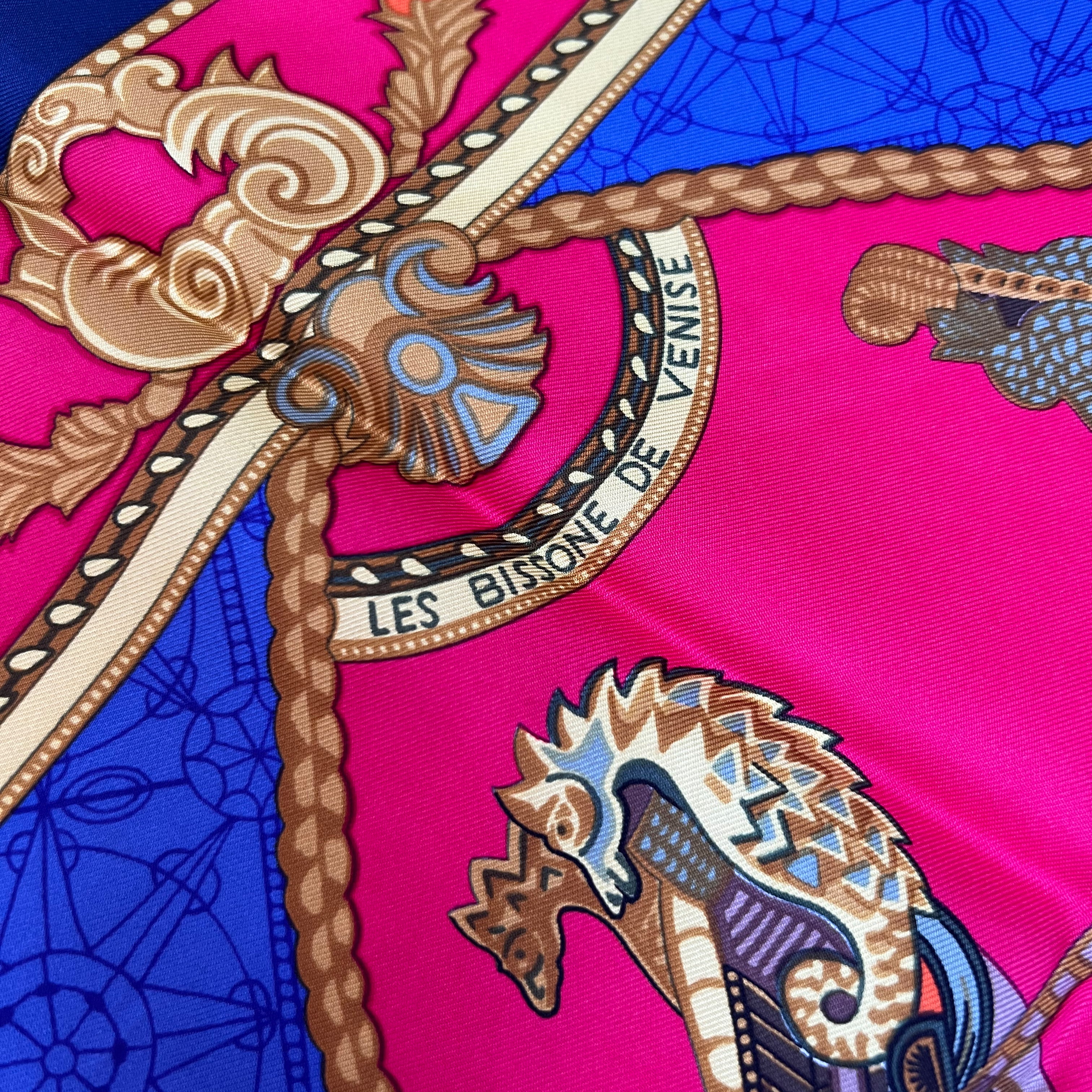 Vintage Hermes Silk Scarf 