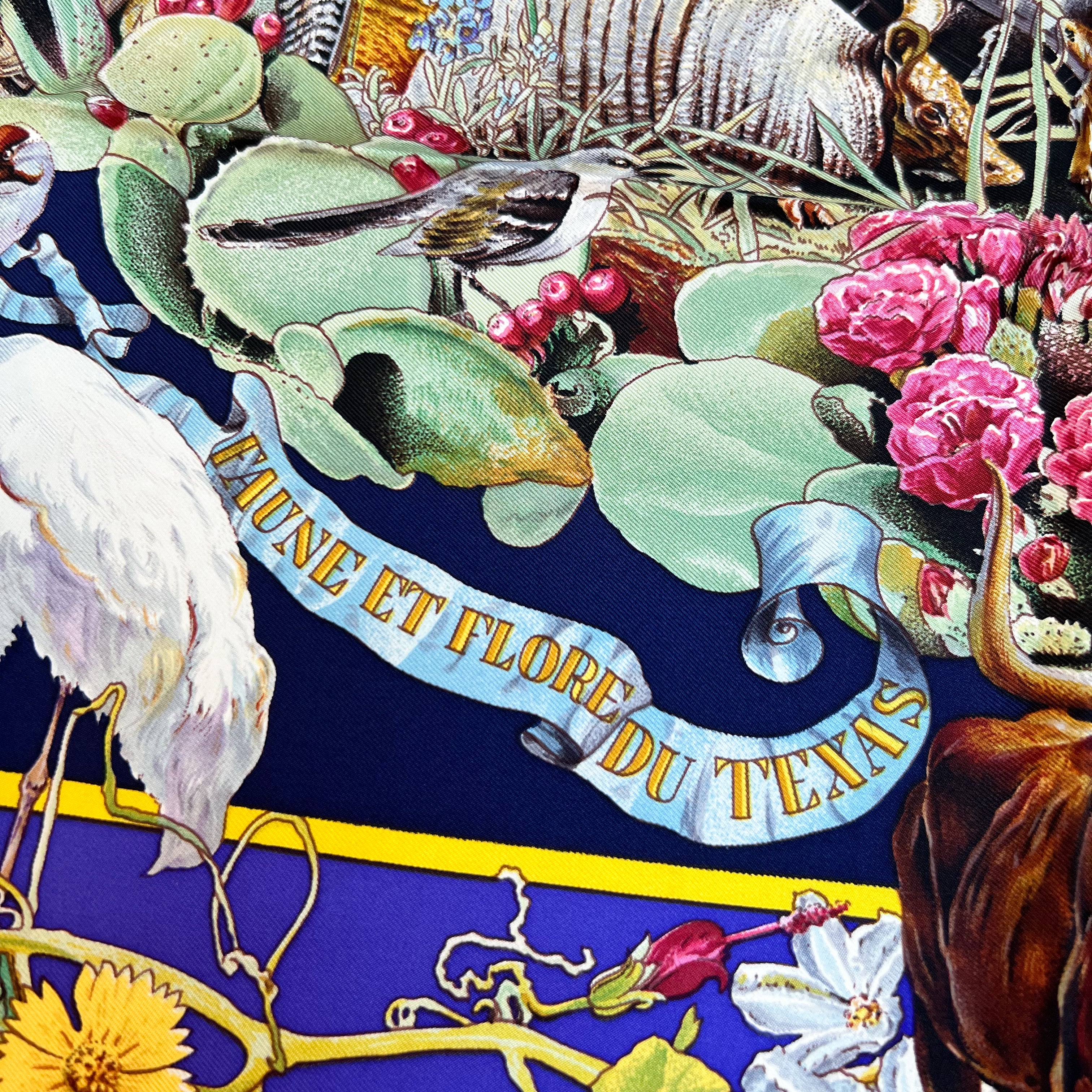 Vintage Hermes Silk Scarf 