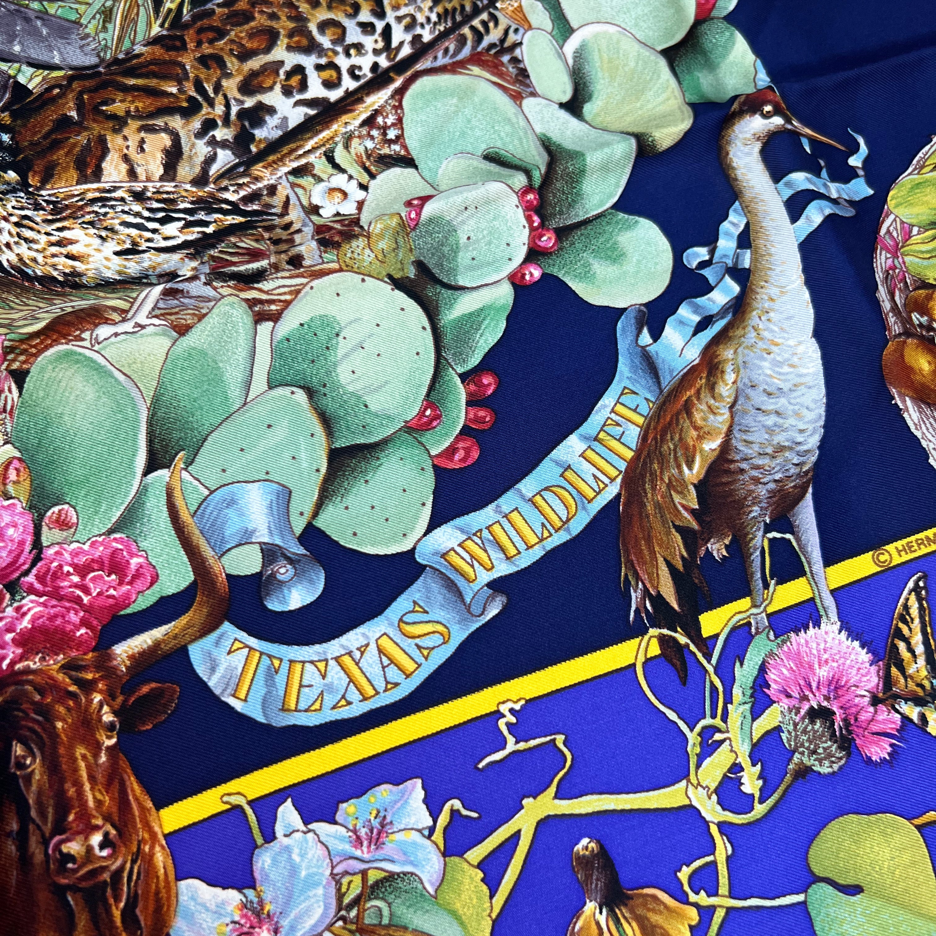 Vintage Hermes Silk Scarf 