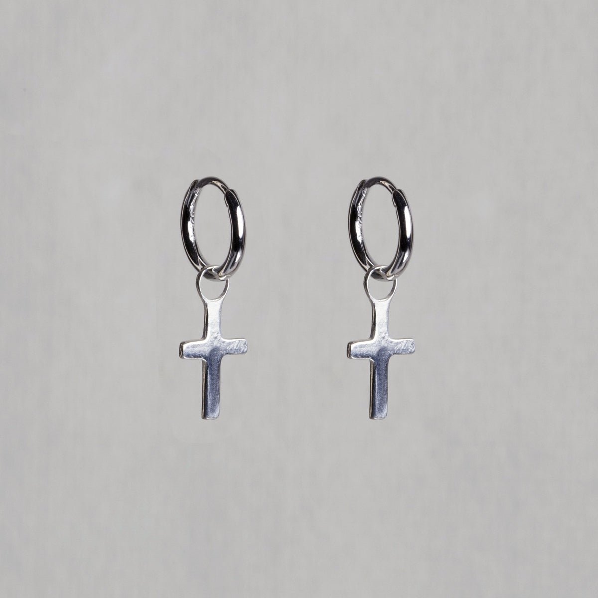 felt's Charmed Hoop Earrings - Crosses