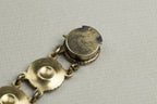 George Jensen White Enamel Daisy Bracelet