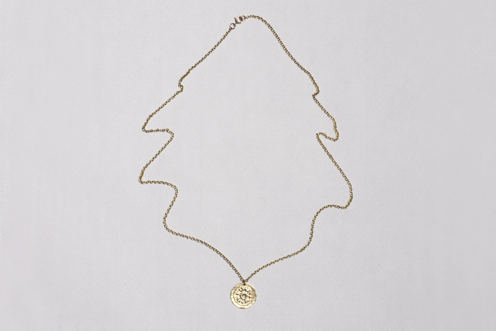 9ct Gold Medal Necklace
