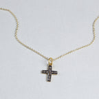 With a gold chain - sold separately