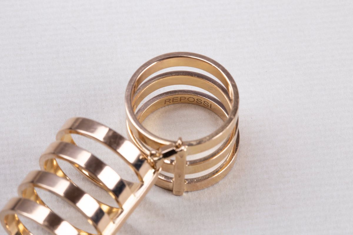 Vintage Berbère 18ct Gold Ring