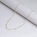 Multi Disc Dot Necklace