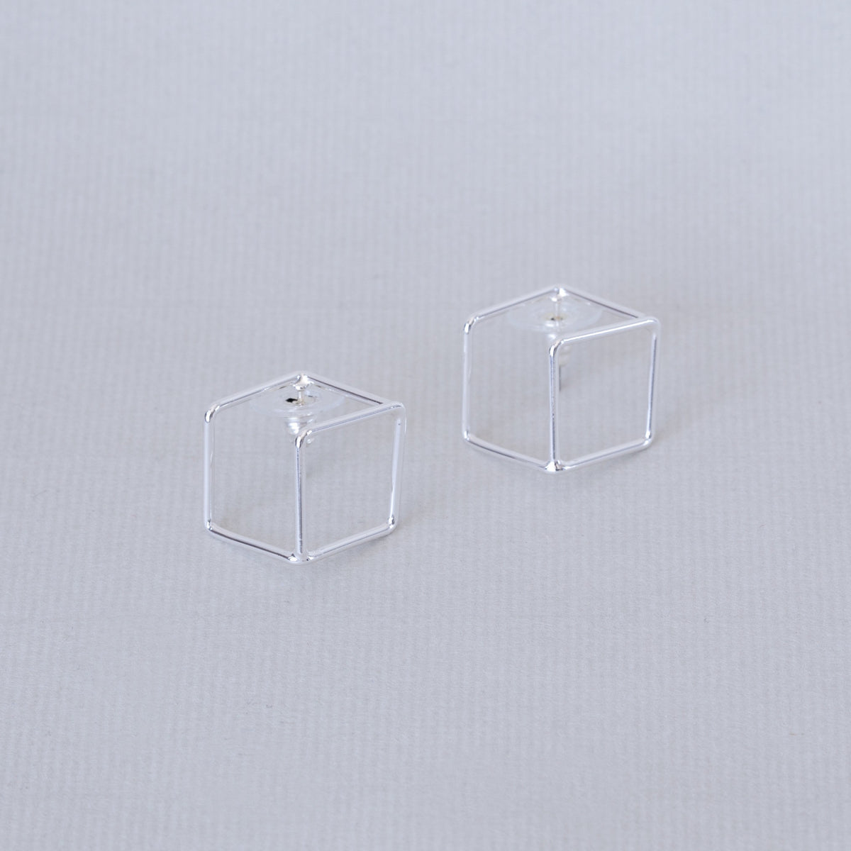 Cube Stud Earrings