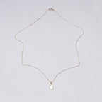 Diamond Slice Pendant Necklace