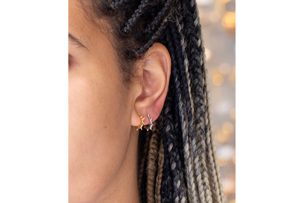 Spiky Hoops