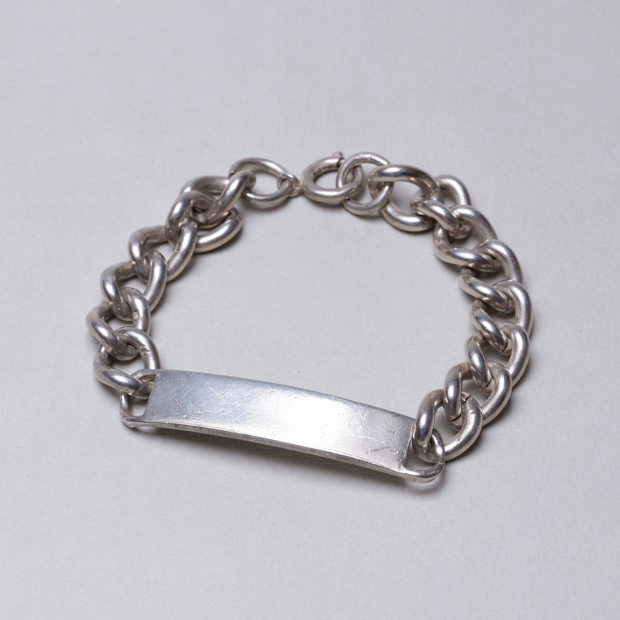 Vintage Sterling Silver Chain Bracelet #2