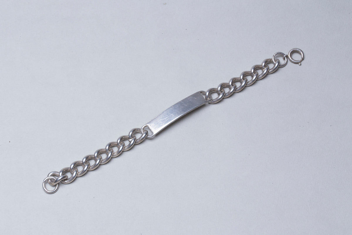 Vintage Sterling Silver Chain Bracelet #2