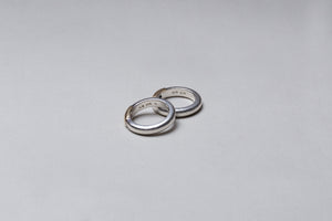 Silver and Gold Ring with Ruby and Sapphire