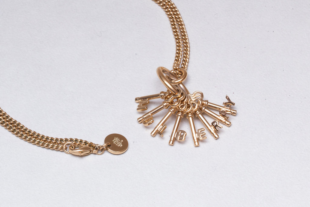 Key Pendant Charm Necklace