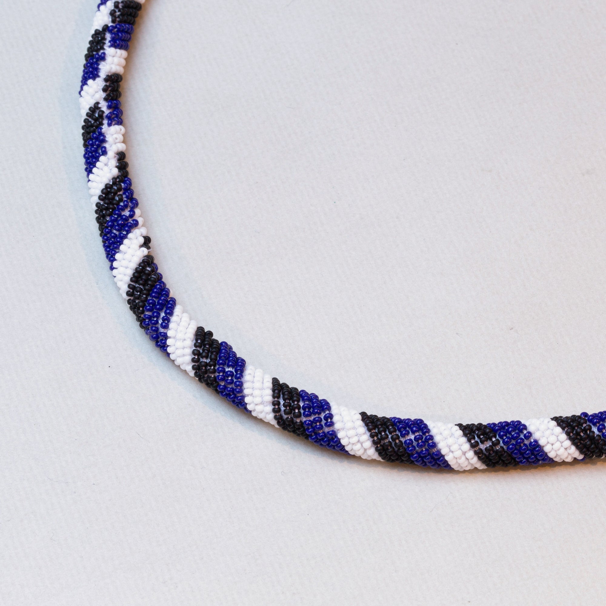 Stripy Beads Necklace