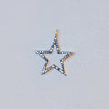 Big Diamond Star Pendant Charm