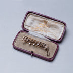 9ct Gold DEARest Music Brooch