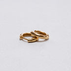 Thin Huggie Hoops