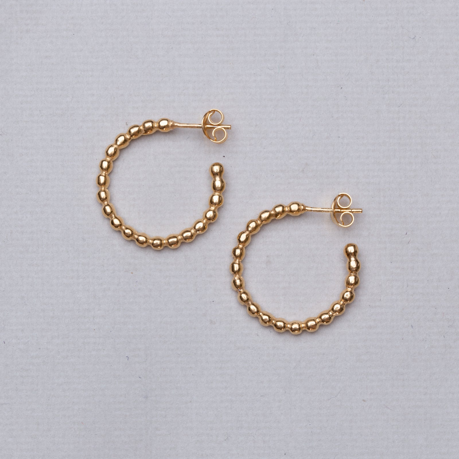 Bobble Hoop Earrings