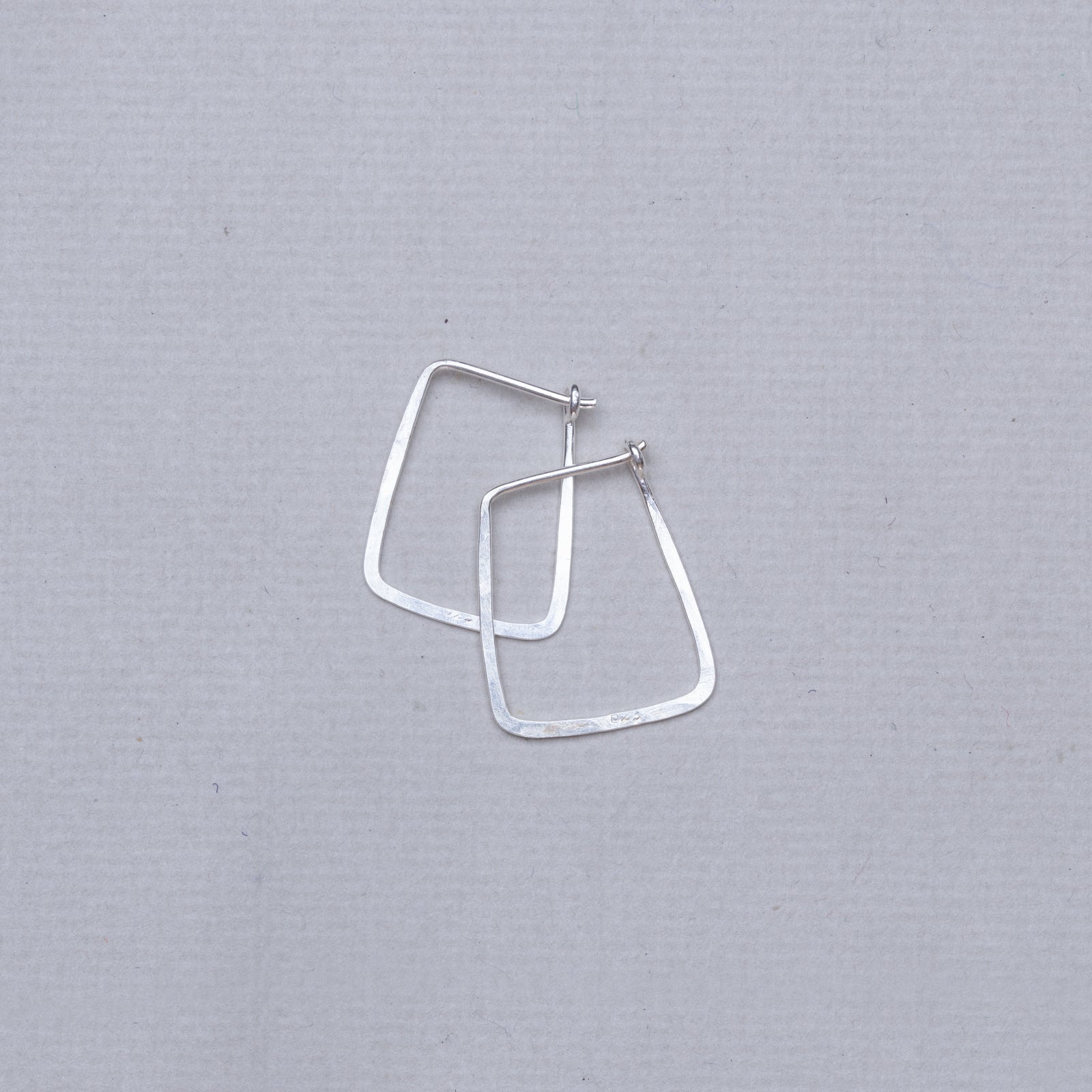 Rectangular Hoop Earrings