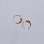 Teardrop Hoop Earrings