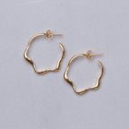 Wonky Hoop Earrings