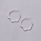 Wonky Hoop Earrings