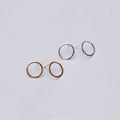 Circle Stud Earrings
