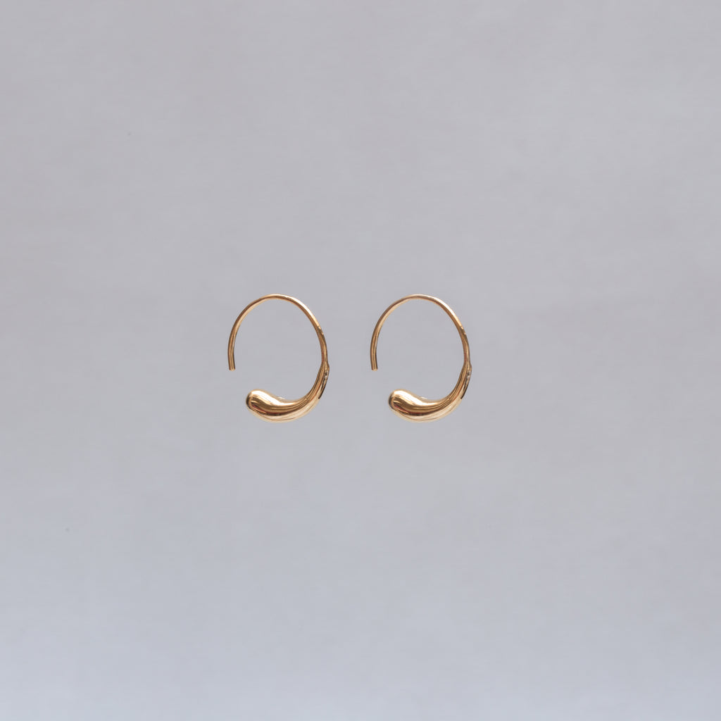 Teardrop Hoop Earrings