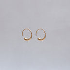 Teardrop Hoop Earrings