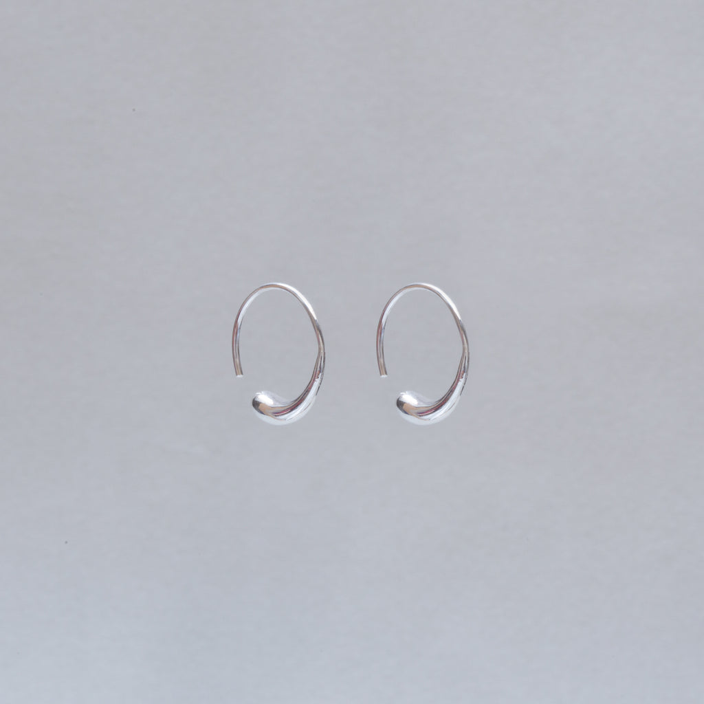 Teardrop Hoop Earrings