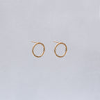 Circle Stud Earrings