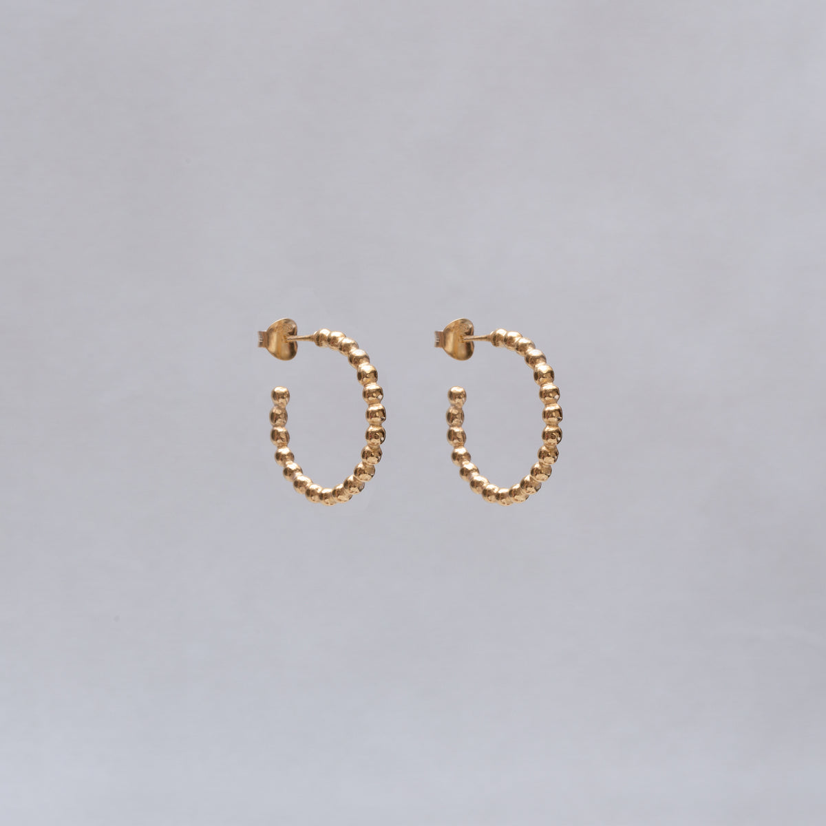 Bobble Hoop Earrings
