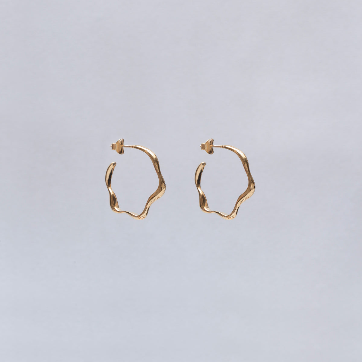 Wonky Hoop Earrings