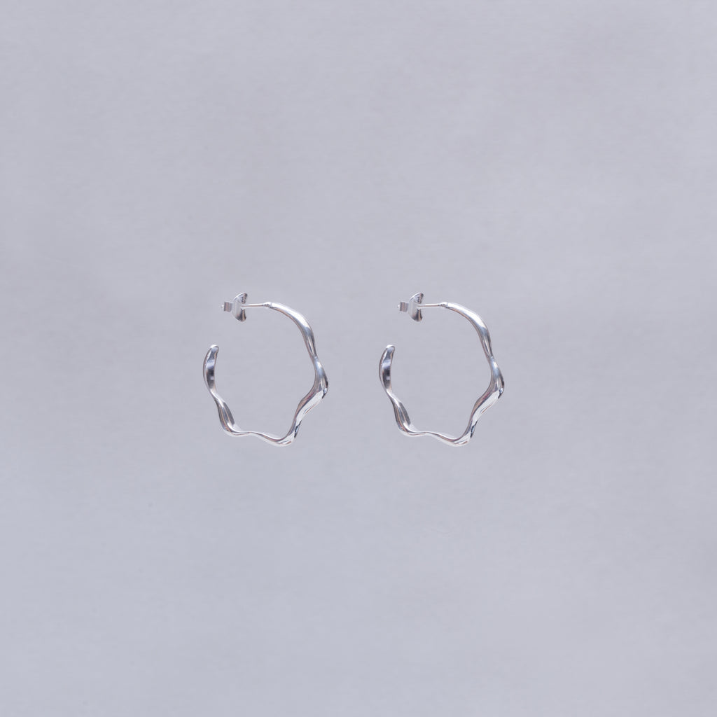 Wonky Hoop Earrings