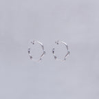Wonky Hoop Earrings