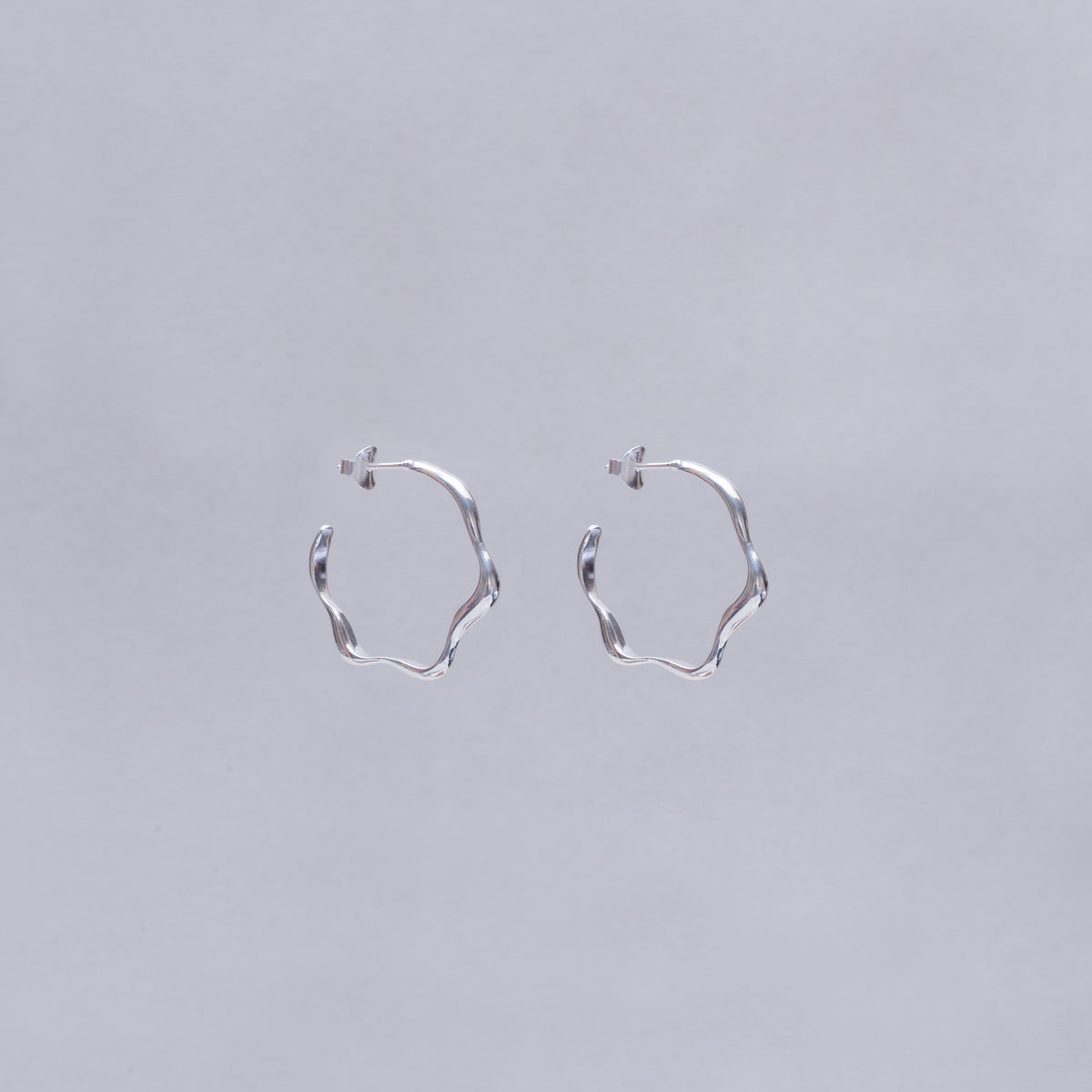 Wonky Hoop Earrings