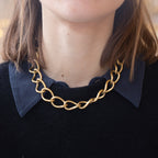 Vintage Gold Chain Necklace