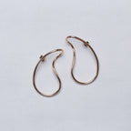 Teardrop Stud Earrings