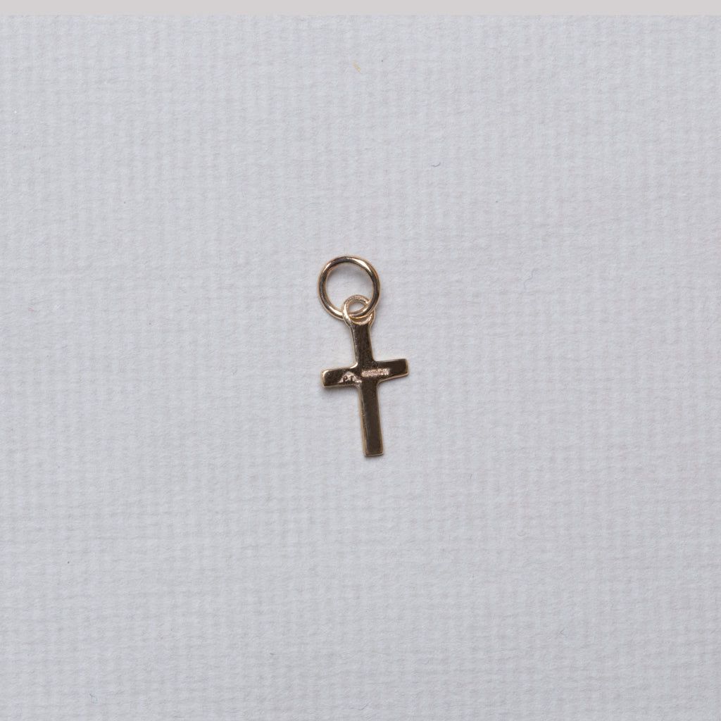 Simple Gold Cross Necklace