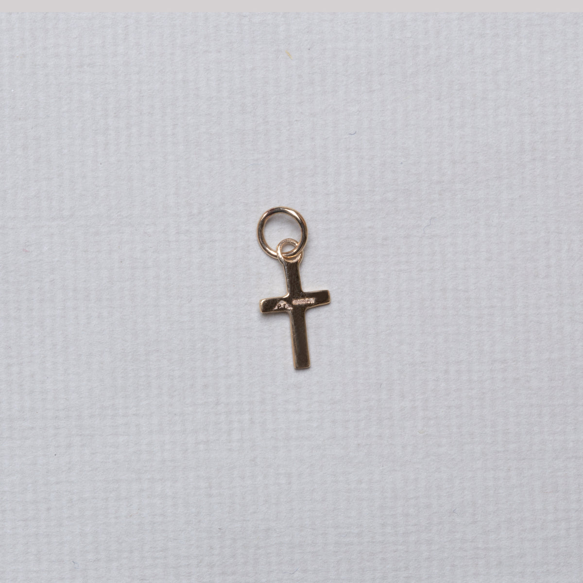 Simple Gold Cross Necklace