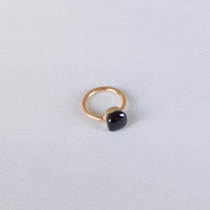 Pomellato Gold Ring with Red Garnet