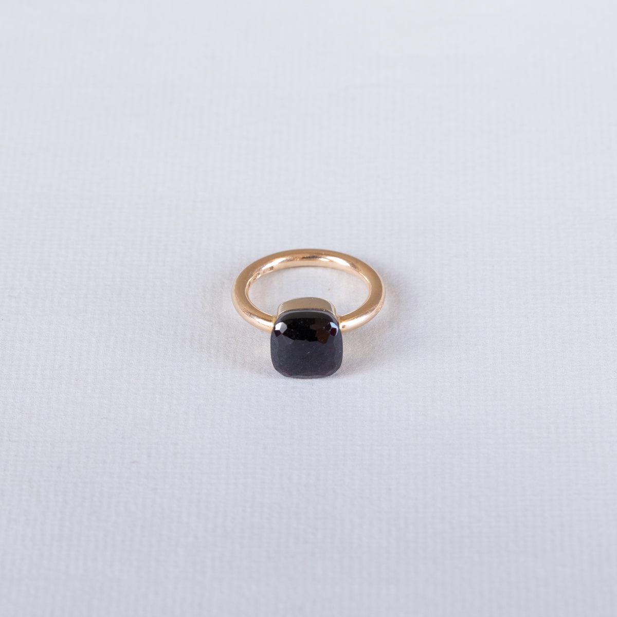 Pomellato Gold Ring with Red Garnet