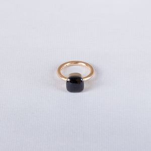 Pomellato Gold Ring with Red Garnet
