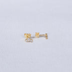 Three Dots Stud Earrings