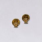 Vintage Celine Clip-on Earrings with Pearls