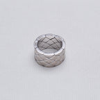 Vintage Chanel White Gold Ring