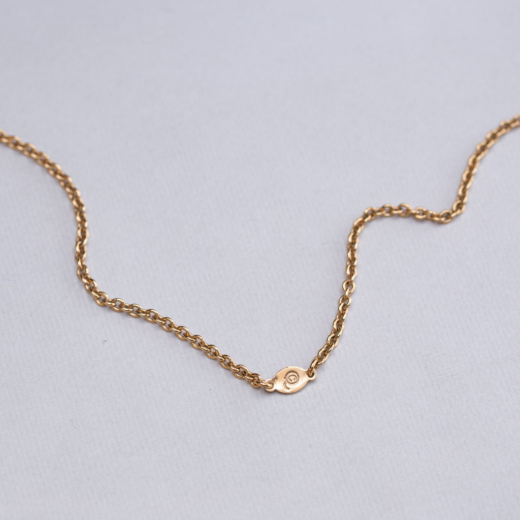 Gold Globe Pendant Necklace